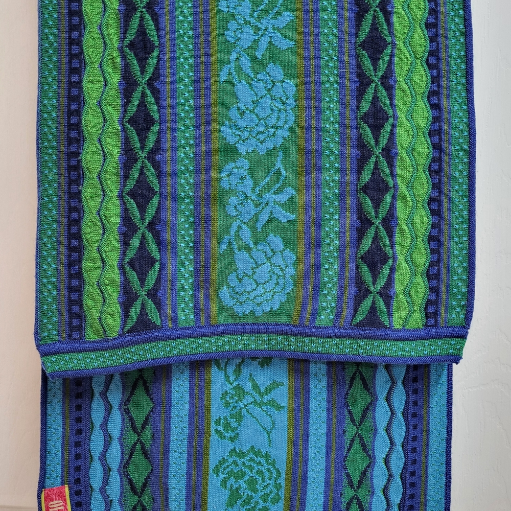 Oleana Rose Merino Wool And Silk Scarf